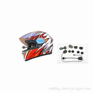 Motorcycle Helmet Bluetooth Stereo Music Headset